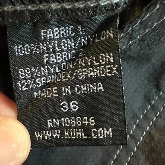 Kuhl Men's  Mutiny Board Short Black Size 36 - Picture 10 of 11